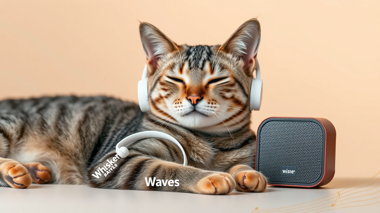 WHISKER WAVES — music scientifically composed to calm and engage your cat.